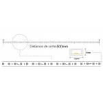 Tira LED 230V RGB+2700K 11W/mt 72L/mt. SMD 5050 IP67 12x4mm corte cada 500mm, Venta por metros, desde 14,20€/m